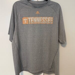 Adidas Heather Gray Tennessee Tee